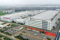 Tập đoàn LG (Hàn Quốc) có 7 dự án tại Khu công nghiệp Tràng Duệ (Hải Phòng). Ảnh: Đức Thanh