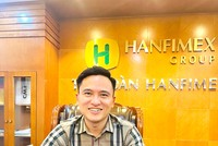 Ông Phùng Văn Sâm, doanh nhân sinh năm 1975, với khát vọng mang nông sản Việt Nam ra "biển lớn".