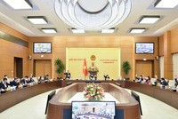 Ủy ban Thường vụ Quốc hội biểu quyết, thống nhất bổ sung Dự thảo Nghị quyết của Quốc hội về thí điểm một số cơ chế, chính sách đặc thù để phát triển tỉnh Khánh Hòa vào Chương trình xây dựng luật, pháp lệnh năm 2022.