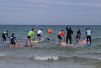 Tại bãi biển Mân Thái (Đà Nẵng), trong dịp lễ 30/4 và 1/5 có cuộc thi chèo SUP cự ly 1 km và 2km. Ngoài ra tại đây còn có hội thi bơi, biểu diễn múa lửa, DJ... trong chuỗi sự kiện khai hội mùa du lịch biển Đà Nẵng.