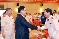 Chủ tịch Quốc hội Vương Đình Huệ dự Hội nghị của Bộ Công an.