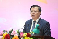 Bí thư Thành ủy Hà Nội Đinh Tiến Dũng làm Trưởng ban Chỉ đạo phòng, chống tham nhũng, tiêu cực. (Ảnh: TTXVN)