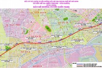 Sơ đồ hướng tuyến metro số 3a TP.HCM.