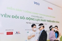 Trải nghiệm du lịch thực tế ảo tại Diễn đàn “Luồng xanh” cho du lịch cất cánh, Chuyên đề II: “Chuyển đổi số: Động lực phát triển bền vững” 