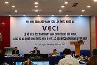 Bà Phạm Chi Lan trong Lễ công bố và phát động đạo đức doanh nhân của VCCI