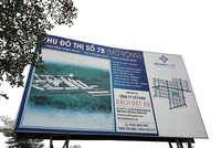Khu đô thị 7B mở rộng do Công ty cổ phần Bách Đạt An làm chủ đầu tư. Ảnh: Nhiệt Băng