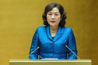 Thống đốc Ngân hàng Nhà nước Ngyễn Thị Hồng.