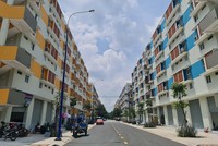 Nhà ở xã hội Becamex Định Hòa.