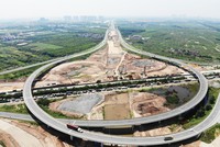 Tuyến đường Vành đai 4 đi qua địa phận các địa phương Hà Nội, Hưng Yên, Bắc Ninh, Vĩnh Phúc 