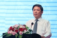 Bộ trưởng Bộ GTVT Nguyễn Văn Thể (Ảnh: Nhật Bắc)