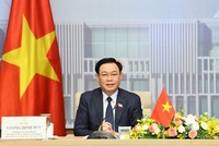 Chủ tịch Quốc hội Vương Đình Huệ.