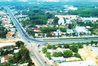 Đường Vành đai 3 đoạn đi qua Bình Dương. Ảnh: Lê Toàn