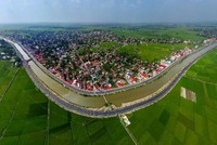 Huyện Vĩnh Bảo, TP.Hải Phòng phấn đấu hết năm 2022 đạt chuẩn huyện NTM. Ảnh - Hồng Phong