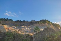 Một mỏ khai thác đá trên địa bàn quận Liên Chiểu. Ảnh: N.T