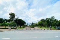 Công viên trung tâm TP.Quảng Ngãi sẽ được mở rộng. Ảnh: Thanh Chung