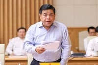 Bộ trưởng Bộ Kế hoạch và Đầu tư Nguyễn Chí Dũng. (Ảnh: Nhật Bắc)