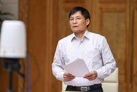 Ông Trương Văn Cẩm, Phó chủ tịch Thường trực kiêm Tổng thư ký Vitas tại Hội nghị Thủ tướng Chính phủ gặp doanh nghiệp