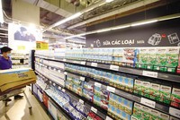 Chiến lược đa dạng hóa sản phẩm, đáp ứng thị hiếu của người tiêu dùng đã mang lại tăng trưởng lớn cho Vinasoy. Ảnh: Đ.T