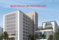 Phối cảnh Bệnh viện sản nhi Vĩnh Long.