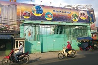 Dự án Samland Riverside vẫn chưa có dấu hiệu thi công trở lại. Ảnh: Việt Dũng