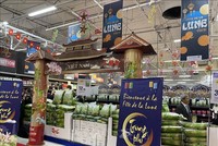 Gạo Việt Nam lần đầu lên kệ siêu thị E.Leclerc của Pháp.