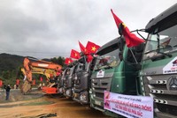 Dự án Kết nối giao thông các tỉnh miền núi phía Bắc được khởi công vào cuối tháng 12/2021.