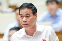 Phó chủ nhiệm Ủy ban Tư pháp Nguyễn Mạnh Cường phát biểu tại hội nghị.