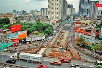 Cận cảnh hầm chui 700 tỷ đồng Lê Văn Lương - Vành đai 3 (Hà Nội)