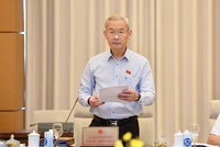 Chủ nhiệm Ủy ban Tài chính Ngân sách Nguyễn Phú Cường tại cuộc họp sáng 14/9