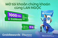 Pinetree tiếp tục hợp tác cùng Grab