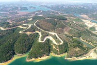 Khu vực Dự án Khu đô thị thương mại, du lịch, nghỉ dưỡng sinh thái Đại Ninh.