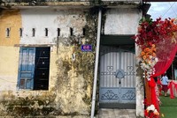 Ngôi nhà số 55 đường Phan Đình Phùng (Quảng Ngãi) có diện tích hiện trạng nhà còn lại là 16,3 m không đủ điều kiện cấp phép xây dựng. Ảnh: Thanh Chung