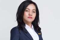 Nữ doanh nhân Nguyễn Đức Thạch Diễm, Phó chủ tịch thường trực HĐQT, kiêm Tổng giám đốc Sacombank.