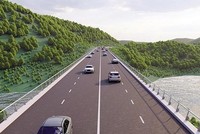 Một đoạn cao tốc Hữu Nghị - Chi Lăng.