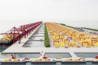Phối cảnh cảng Cần Giờ.