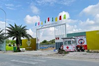 Chỉ vừa khởi công vào cuối tháng 4/2022, dự án nhà ở xã hội tại phường Long Trường, TP. Thủ Đức đã “bất động”. Ảnh: Trọng Tín