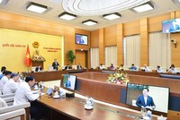 Chủ tịch Quốc hội Vương Đình Huệ phát biểu tại Phiên họp thứ 17, Ủy ban Thường vụ Quốc hội