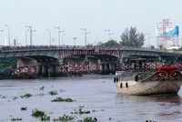 Cầu Bình Triệu 1. (Ảnh: Trường Nguyên)