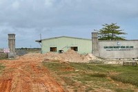 Sau hơn 10 năm triển khai, Dự án Cụm công nghiệp Đông Gio Linh vẫn chưa hoàn thiện.