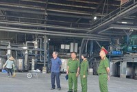 Lực lượng chức năng Gia Lai kiểm tra công tác phòng cháy chữa cháy ở doanh nghiệp. Ảnh minh họa