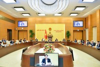 Sáng 21/12, Ủy ban Thường vụ Quốc hội tiếp tục phiên họp thứ 18, xem xét việc chuẩn bị kỳ họp bất thường lần thứ 2, Quốc hội khóa XV. 