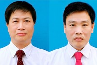 Ông Phạm Đức Cường (trái) và ông Phạm Hồng Ánh bị kỷ luật khai trừ khỏi Đảng.