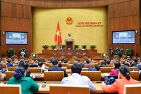Phiên thảo luận toàn thể về Quy hoạch tổng thể quốc gia sáng 7/1 của Quốc hội