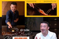 Bếp trưởng Yamaguchi Hiroshi, Nhà hàng Koki kể câu chuyện “bữa tiệc của 5 giác quan” tại Capella Hanoi