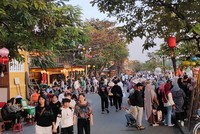 Quảng Nam đón khoảng 215.000 lượt khách tham quan, lưu trú trong dịp Tết Nguyên đán.