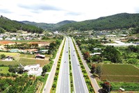 Cao tốc Bảo Lộc - Liên Khương sau khi hoàn thành sẽ kết nối với cao tốc Liên Khương - Prenn.