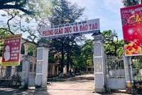 Phát hiện sai phạm trong việc Đấu thầu, mua sắm vật tư, thiết bị dạy học tại Phòng Giáo dục và Đào tạo thị xã An Khê. Ảnh: T.C