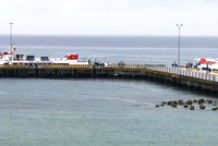 Cảng Bến Đình đã được đưa vào sử dụng từ ngày 10/7/2022, nhưng tàu rất khó cập cảng khi có gió Nam, sóng mạnh