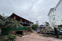 Công trình vi phạm của ông Nguyễn Hồng Sơn ở TP Quảng Ngãi.