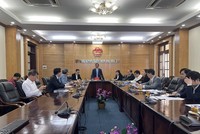 Ông Lưu Văn Bản, Phó Chủ tịch Thường trực UBND tỉnh Hải Dương khẳng định sẽ tạo điều kiện thuận lợi cho nhà đầu tư Đài Loan khi xây dựng nhà máy sản xuất phanh đĩa ô tô. Ảnh Báo Hải Dương